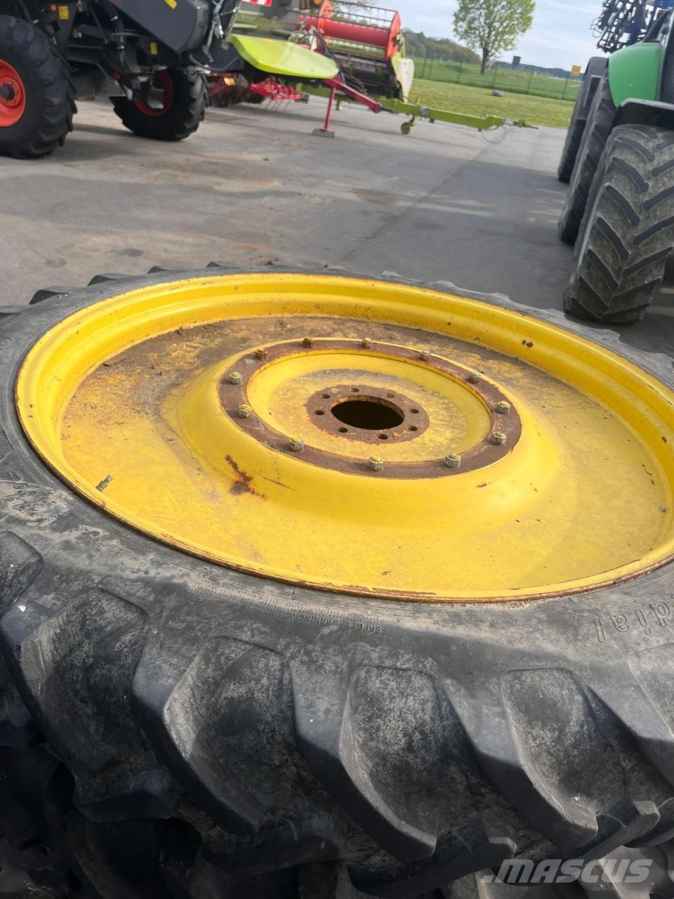 Alliance 270/95 R48, Verstellfelge, John Deere Pflegeräder Riepas, riteņi un diski