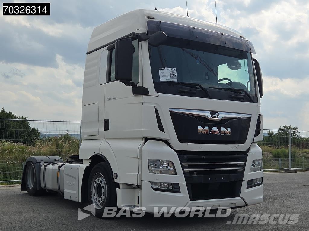 MAN TGX 18.460 4X2 XLX Mega Retarder 2xTanks Standklim Tractor Units