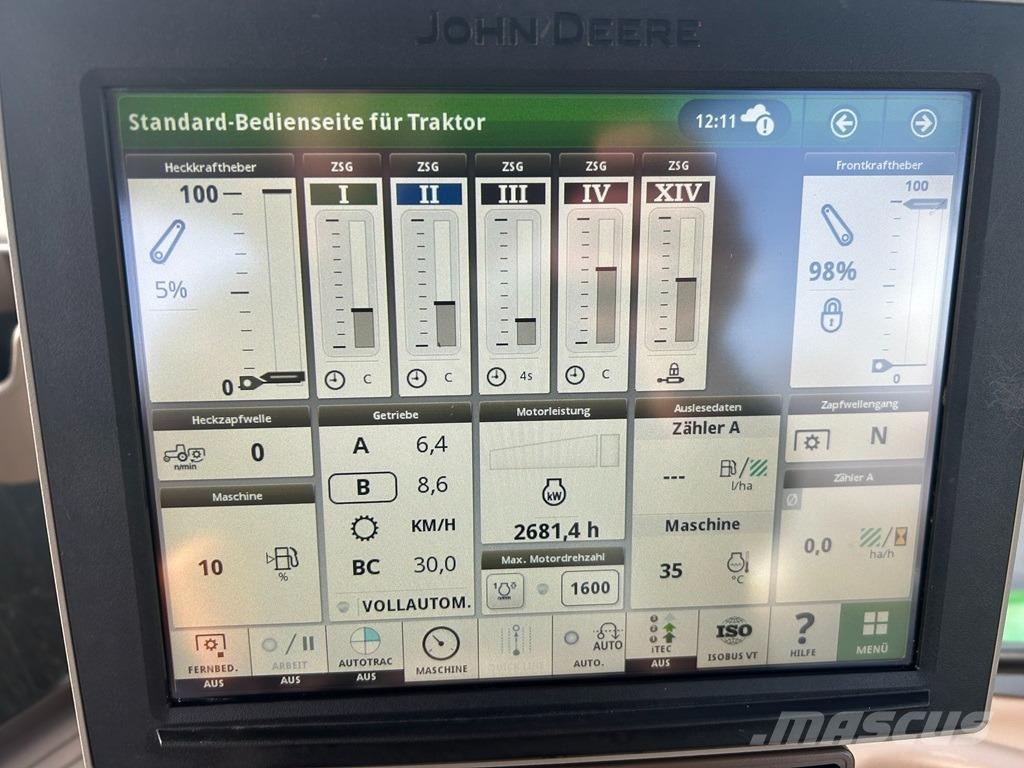 John Deere 6215R Tratores Agrícolas usados