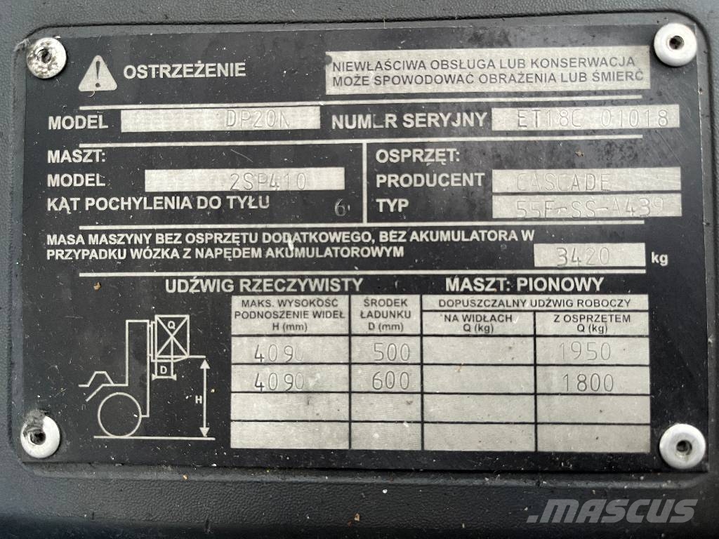 CAT DP25NT V-4243 IO Camiones diesel