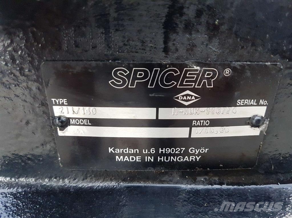 Spicer Dana 211/140 - Axle/Achse/As محور العجلة