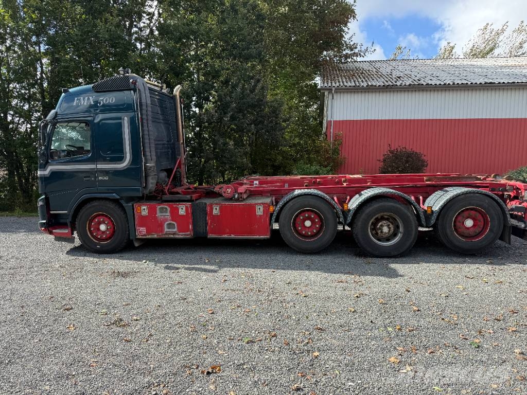 Volvo FMX500 8x2 Lastväxlare med kabellift