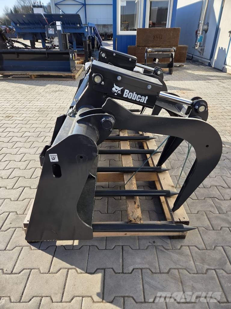 Bobcat Industriegreifer / Industrial Fork grapple 203cm لوادر انزلاقية التوجيه