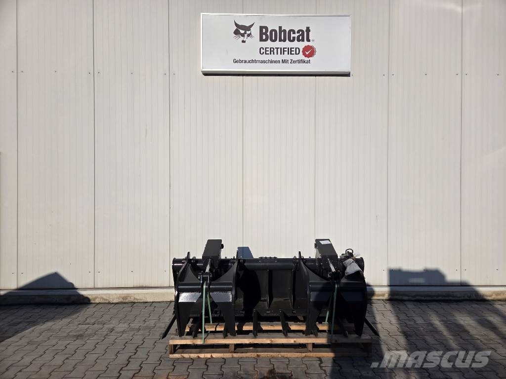 Bobcat Industriegreifer / Industrial Fork grapple 203cm لوادر انزلاقية التوجيه