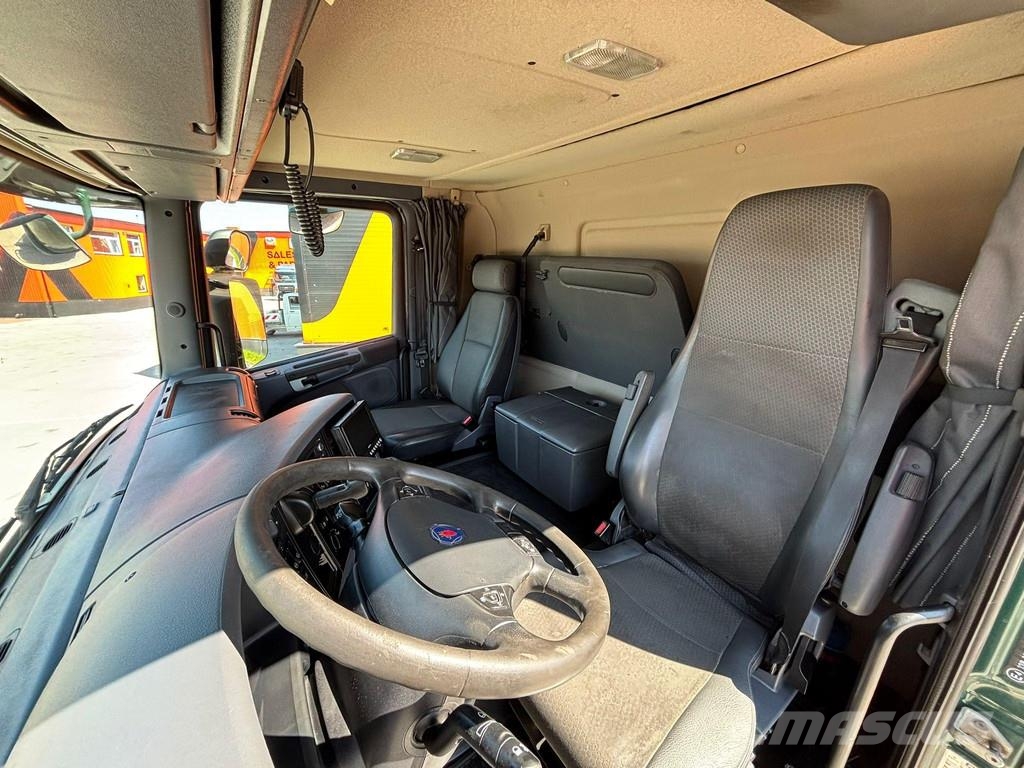 Scania G 480 8x2/4 HMF 2620K YEAR 2018 / BOX L=5414 mm Camiones grúa