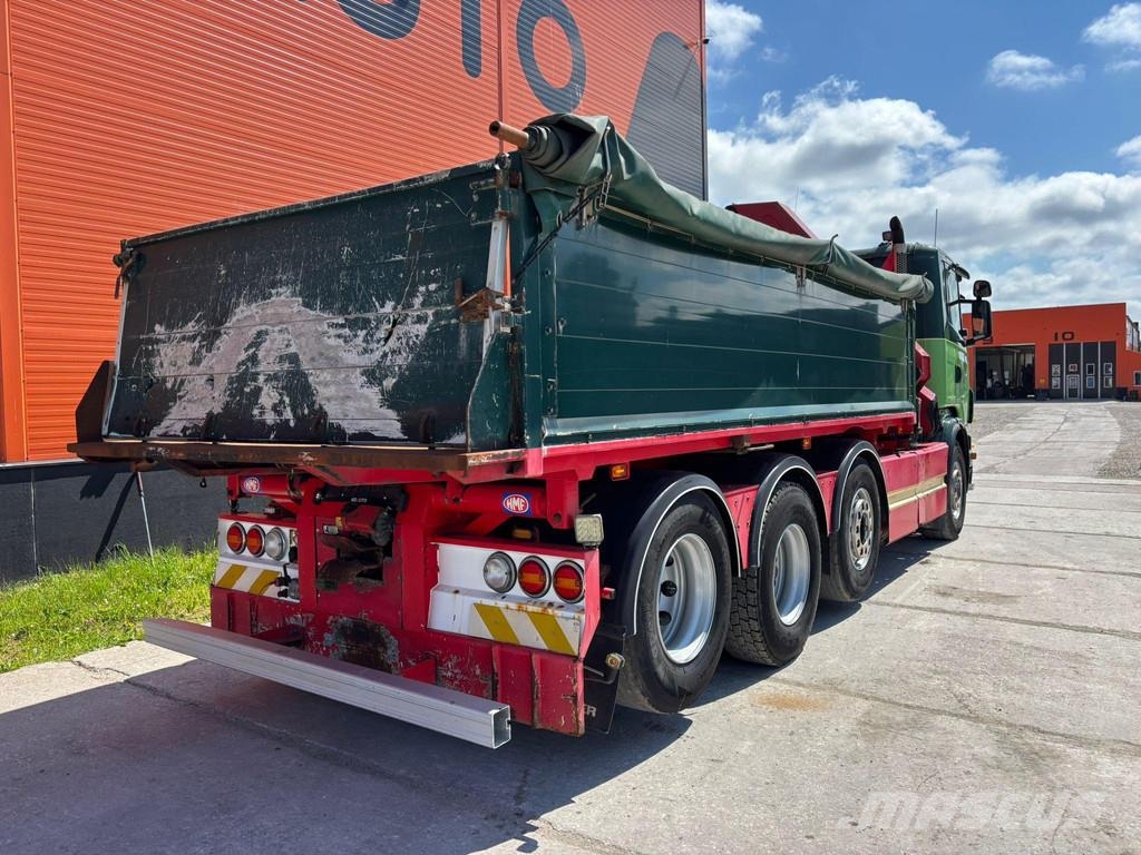 Scania G 480 8x2/4 HMF 2620K YEAR 2018 / BOX L=5414 mm Camiones grúa