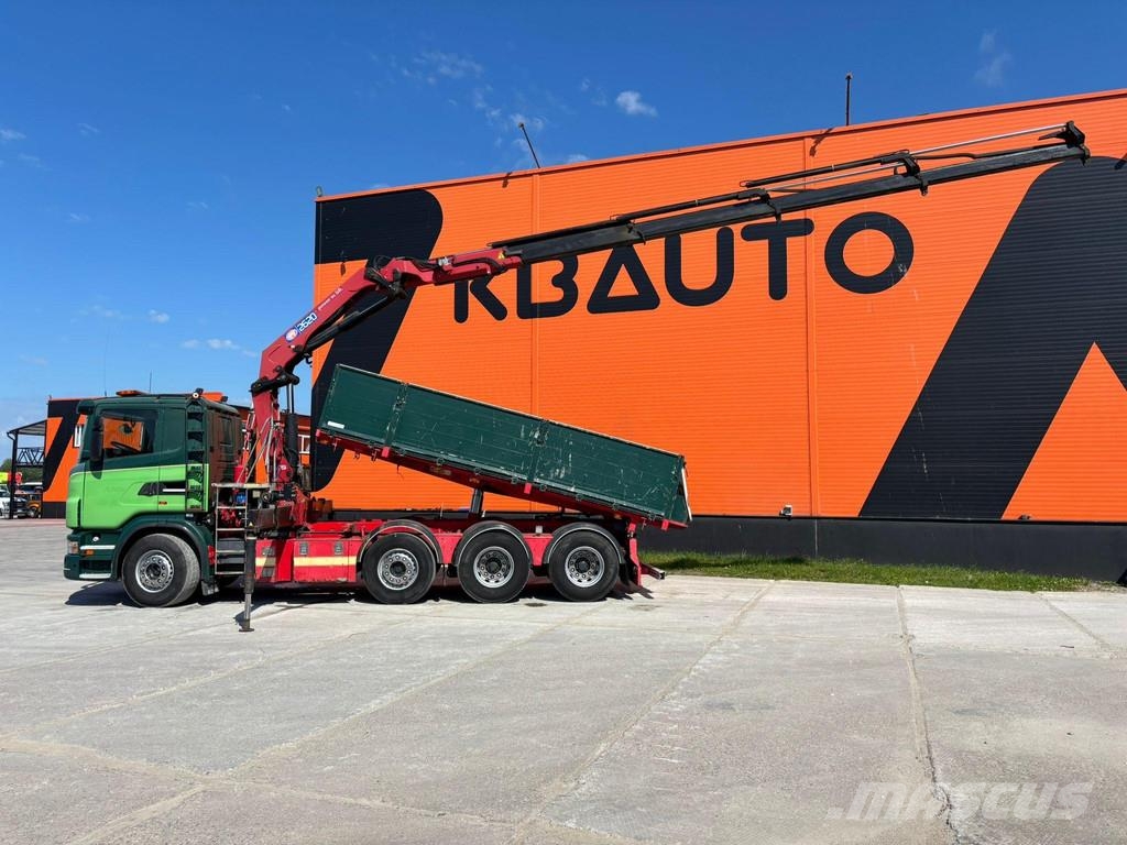 Scania G 480 8x2/4 HMF 2620K YEAR 2018 / BOX L=5414 mm Camiones grúa
