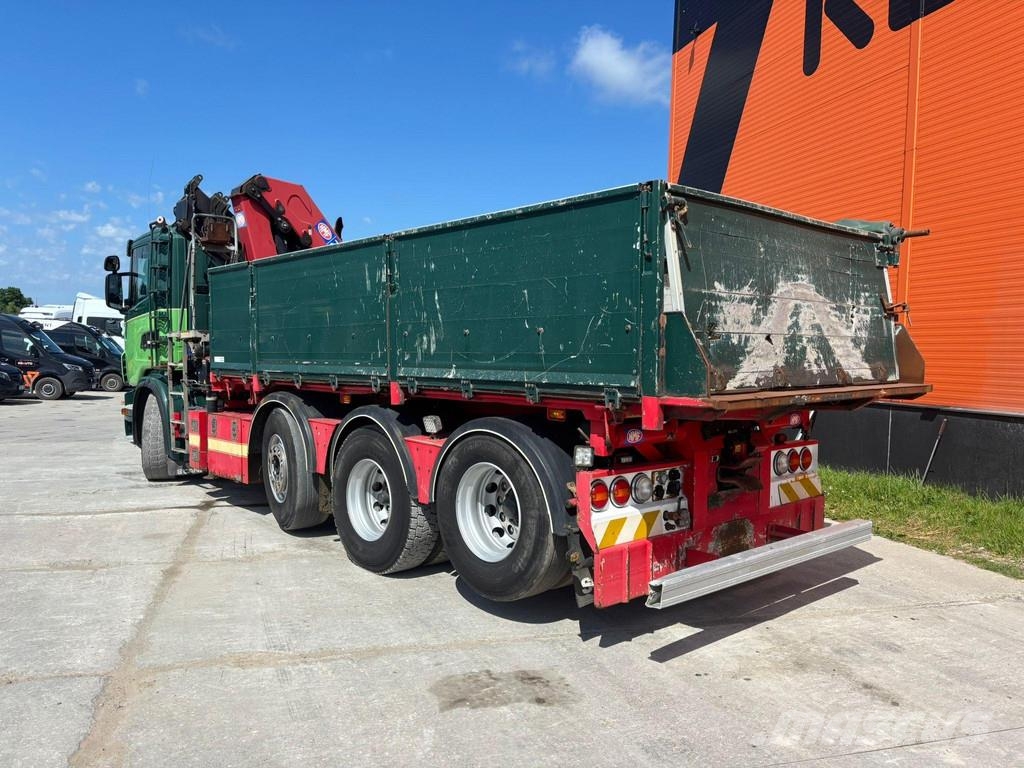 Scania G 480 8x2/4 HMF 2620K YEAR 2018 / BOX L=5414 mm Camiones grúa