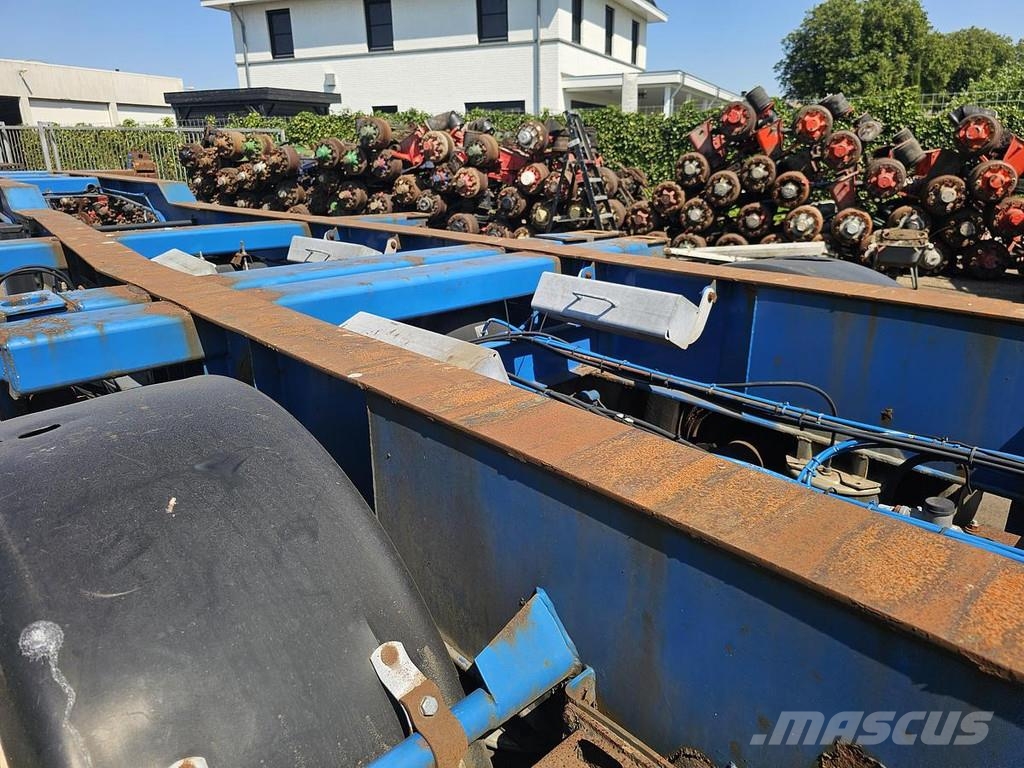 HRD NT CON.40 foot extendible chassis 2 x 20 foot / la Containerchassis