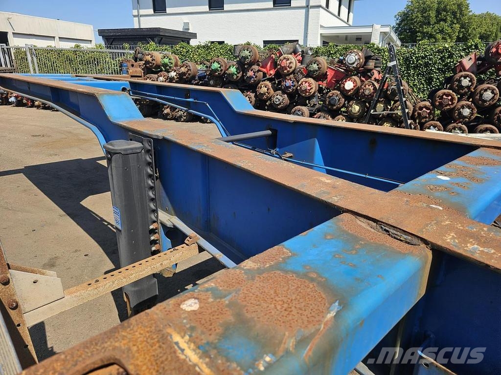 HRD NT CON.40 foot extendible chassis 2 x 20 foot / la Containerchassis