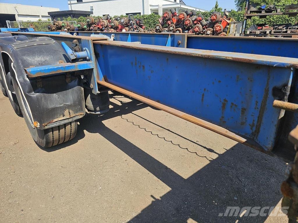 HRD NT CON.40 foot extendible chassis 2 x 20 foot / la Containerchassis