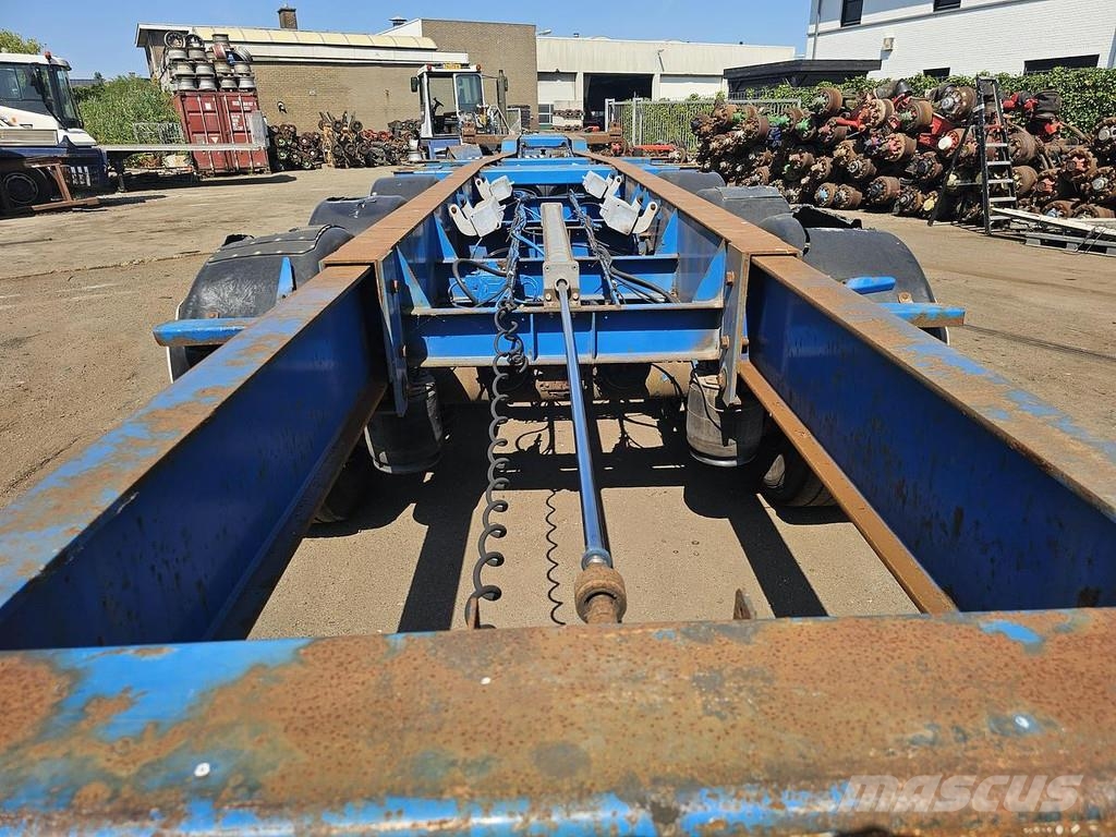 HRD NT CON.40 foot extendible chassis 2 x 20 foot / la Containerchassis