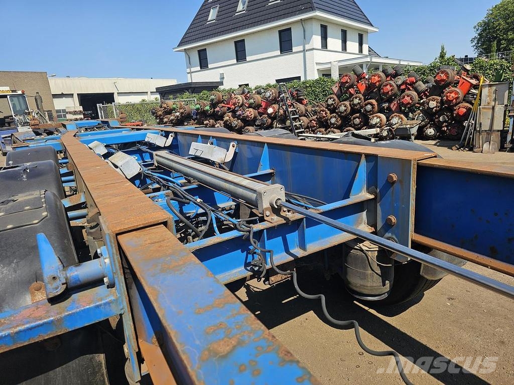 HRD NT CON.40 foot extendible chassis 2 x 20 foot / la Containerchassis