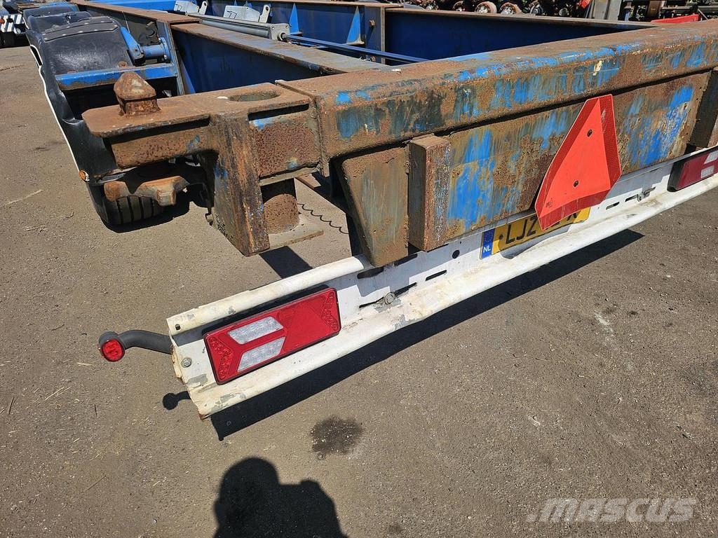 HRD NT CON.40 foot extendible chassis 2 x 20 foot / la Containerchassis