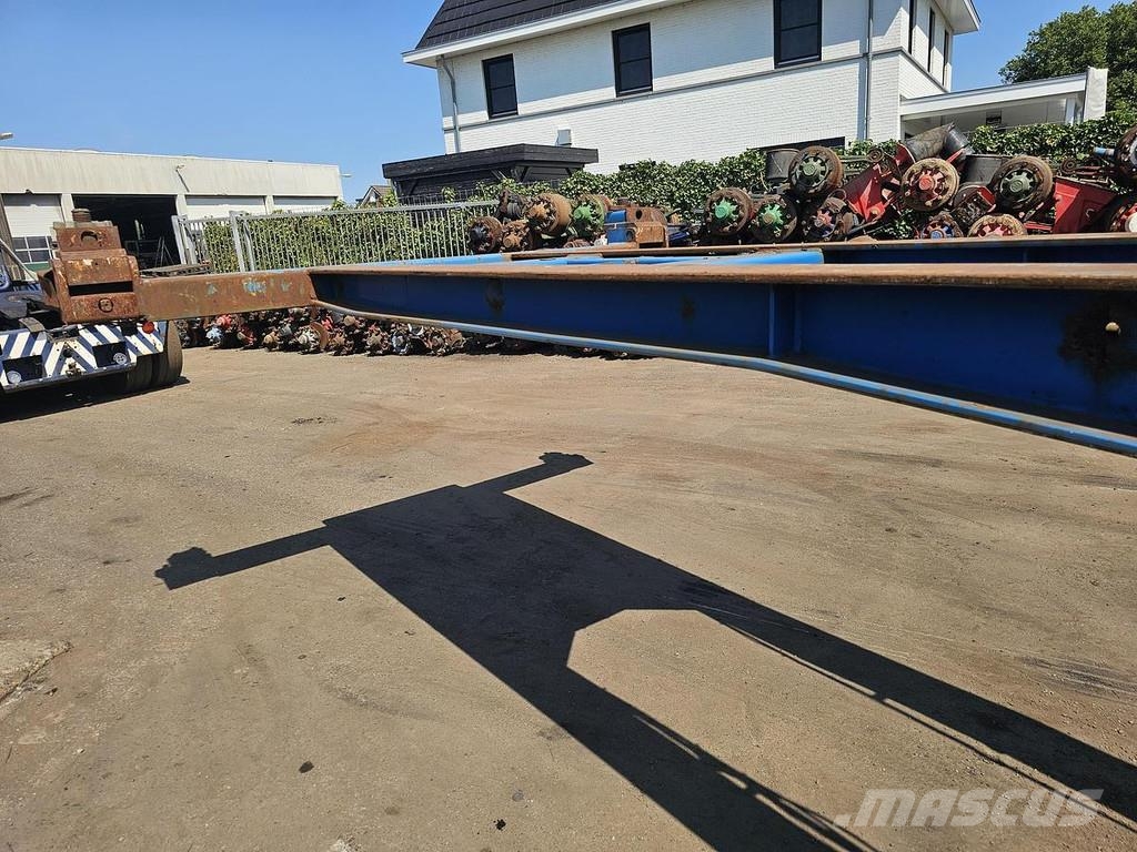 HRD NT CON.40 foot extendible chassis 2 x 20 foot / la Containerchassis