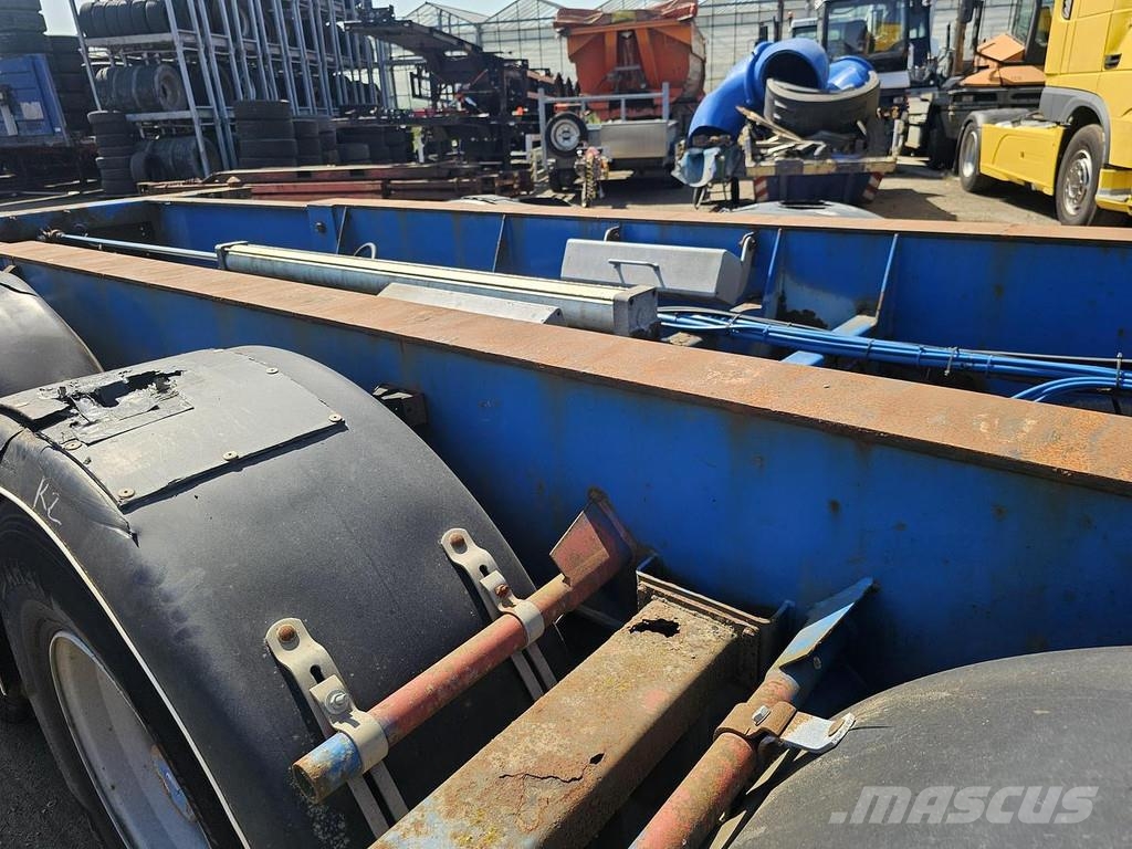 HRD NT CON.40 foot extendible chassis 2 x 20 foot / la Containerchassis