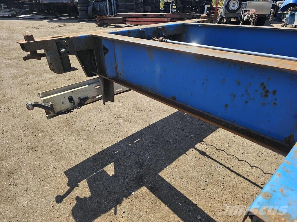 HRD NT CON.40 foot extendible chassis 2 x 20 foot / la Containerchassis
