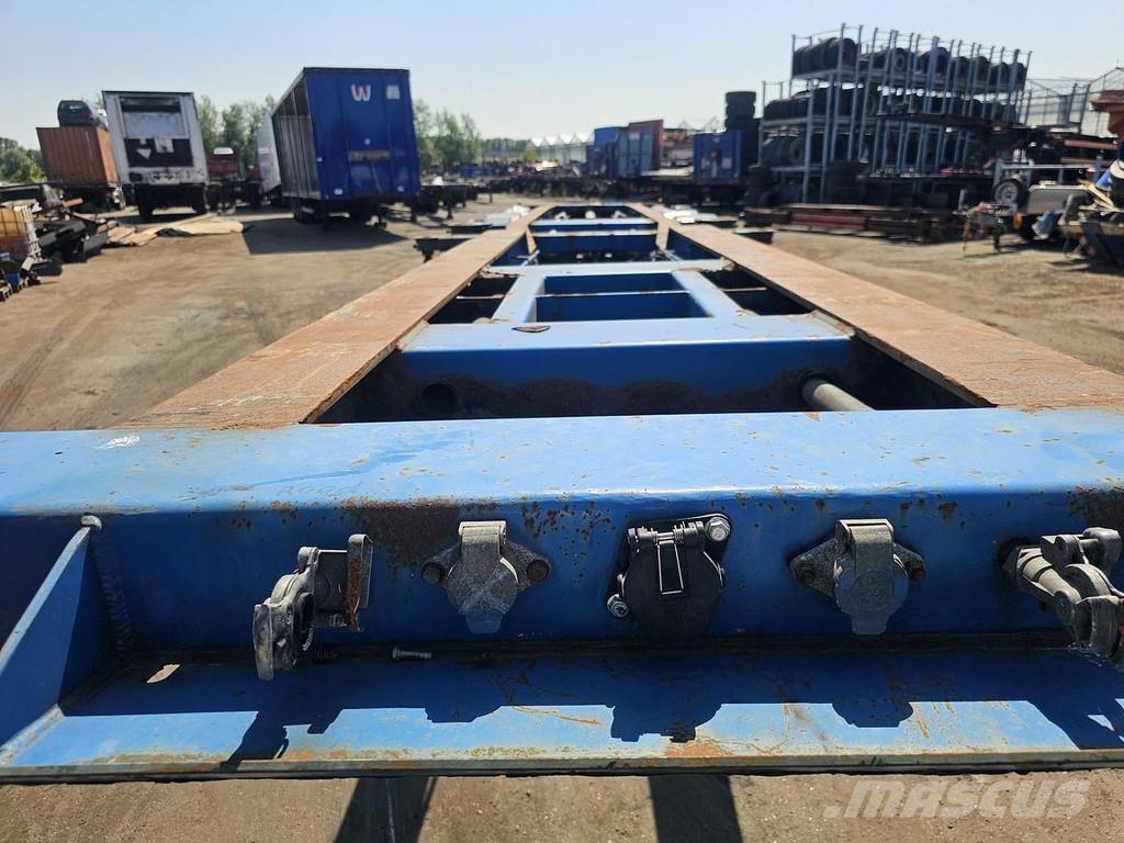 HRD NT CON.40 foot extendible chassis 2 x 20 foot / la Containerchassis