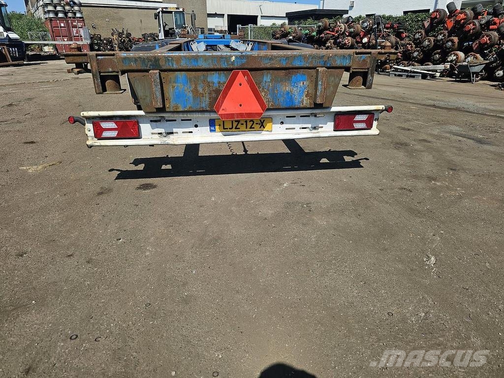 HRD NT CON.40 foot extendible chassis 2 x 20 foot / la Containerchassis