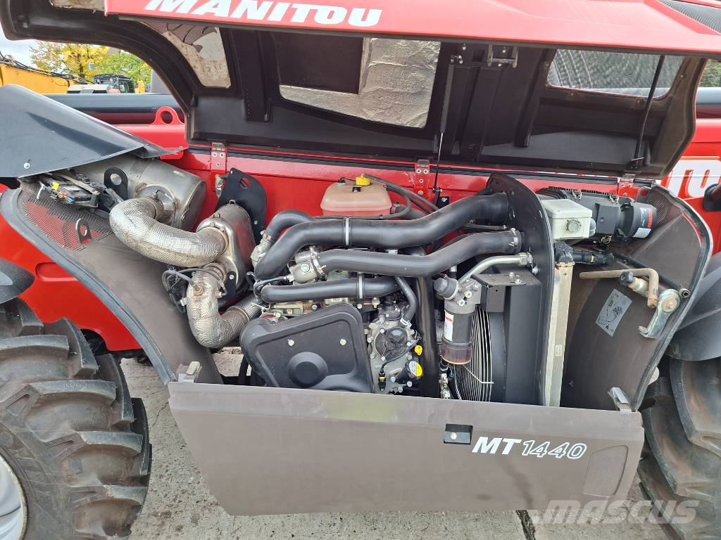 Manitou MT 1440 (100HP + Sideshift + A/C) مناولات متداخلة