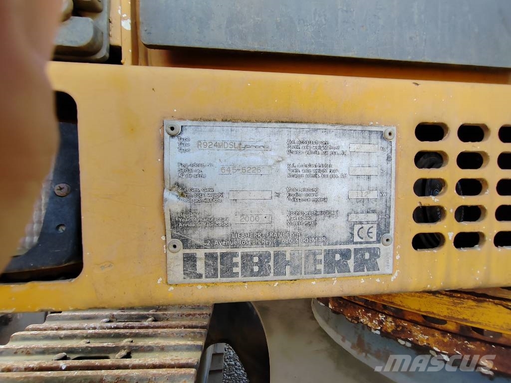 Liebherr R 924 HD S L Εκσκαφείς με ερπύστριες