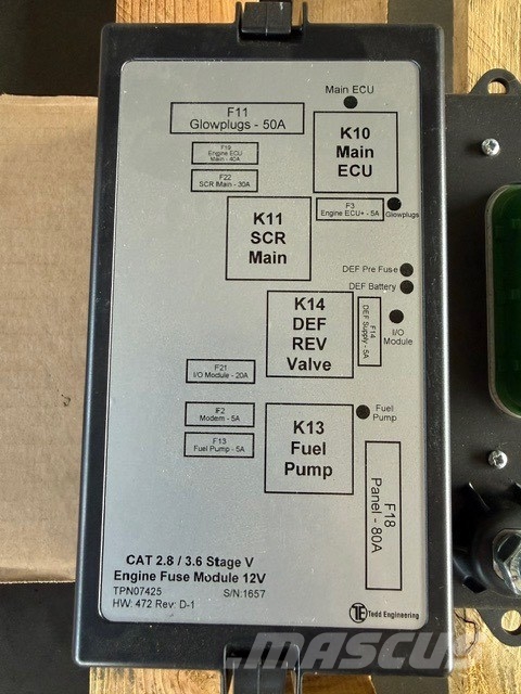 CAT CAT 2.8/3.6 stage V 12v engine module new Componenti elettroniche