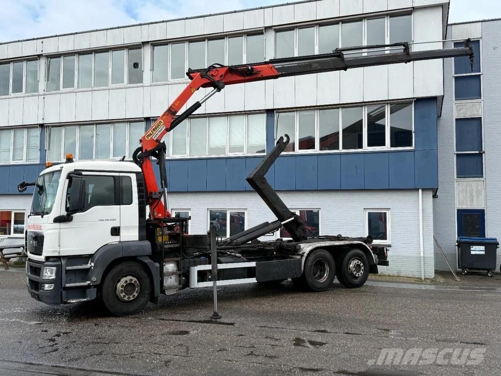MAN TGS 26.400 6X2 + PALFINGER PK 14002 EH + REMOTE CO Maastikutõstukid