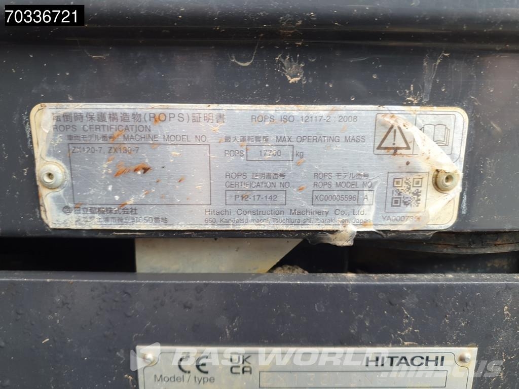 Hitachi ZX130 LCN-7 5 Buckets Bageri guseničari
