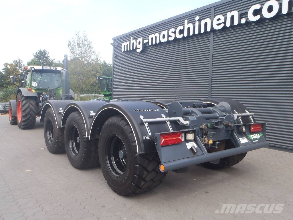 RSM30 Hakenlift Konténer keret / Konténeremelő pótkocsik