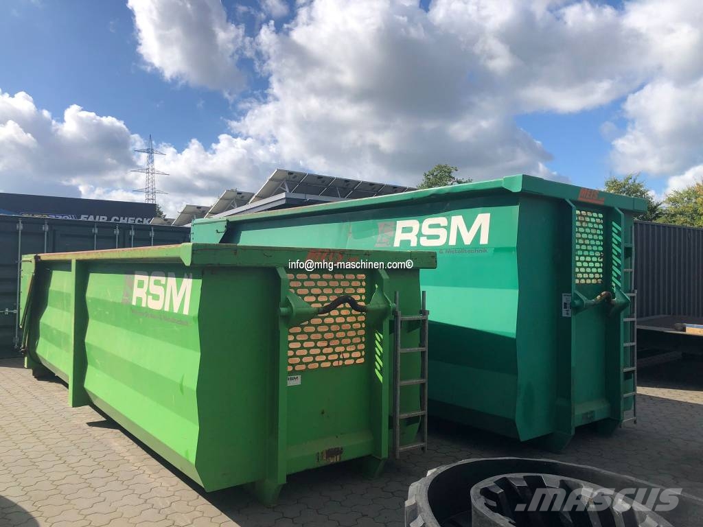 RSM30 Hakenlift Konténer keret / Konténeremelő pótkocsik