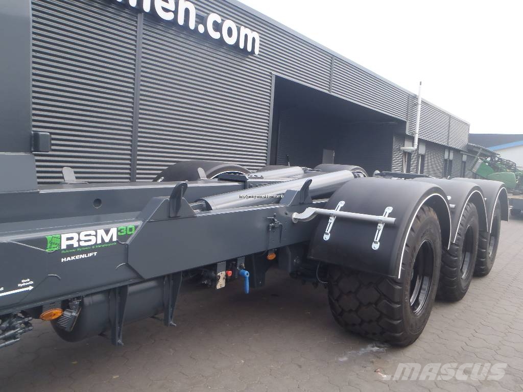 RSM30 Hakenlift Konténer keret / Konténeremelő pótkocsik