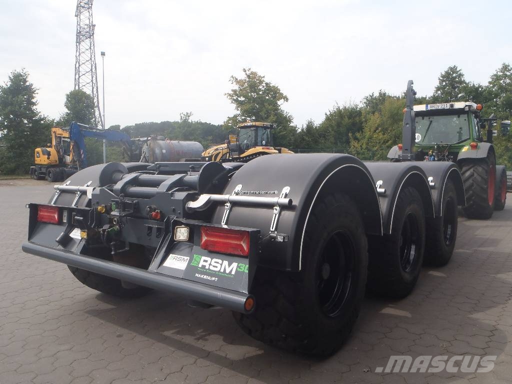 RSM30 Hakenlift Konténer keret / Konténeremelő pótkocsik