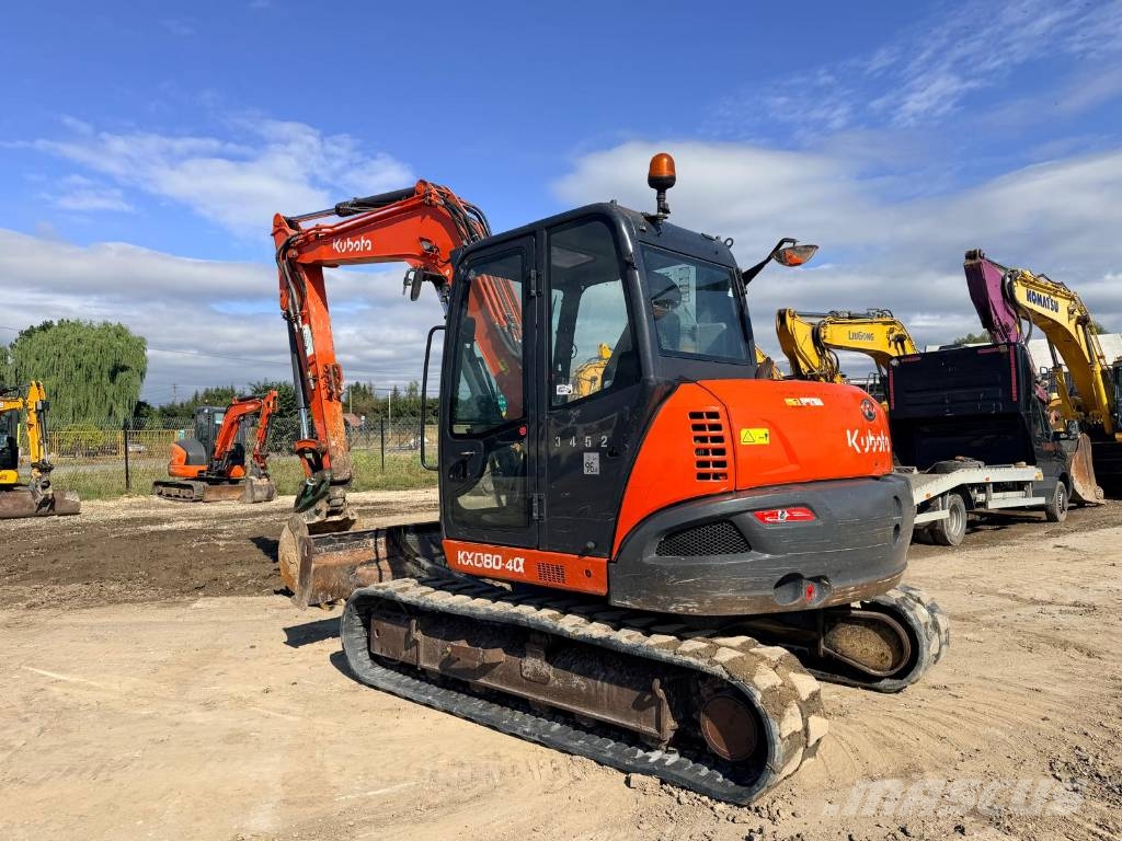 Kubota KX 080-4 Midi excavators 7t - 12t