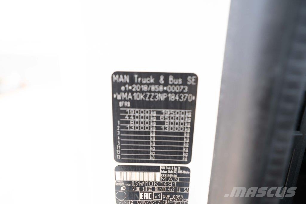 MAN TGX 18.510 LLS+INTARDER+HYDR Çekiciler