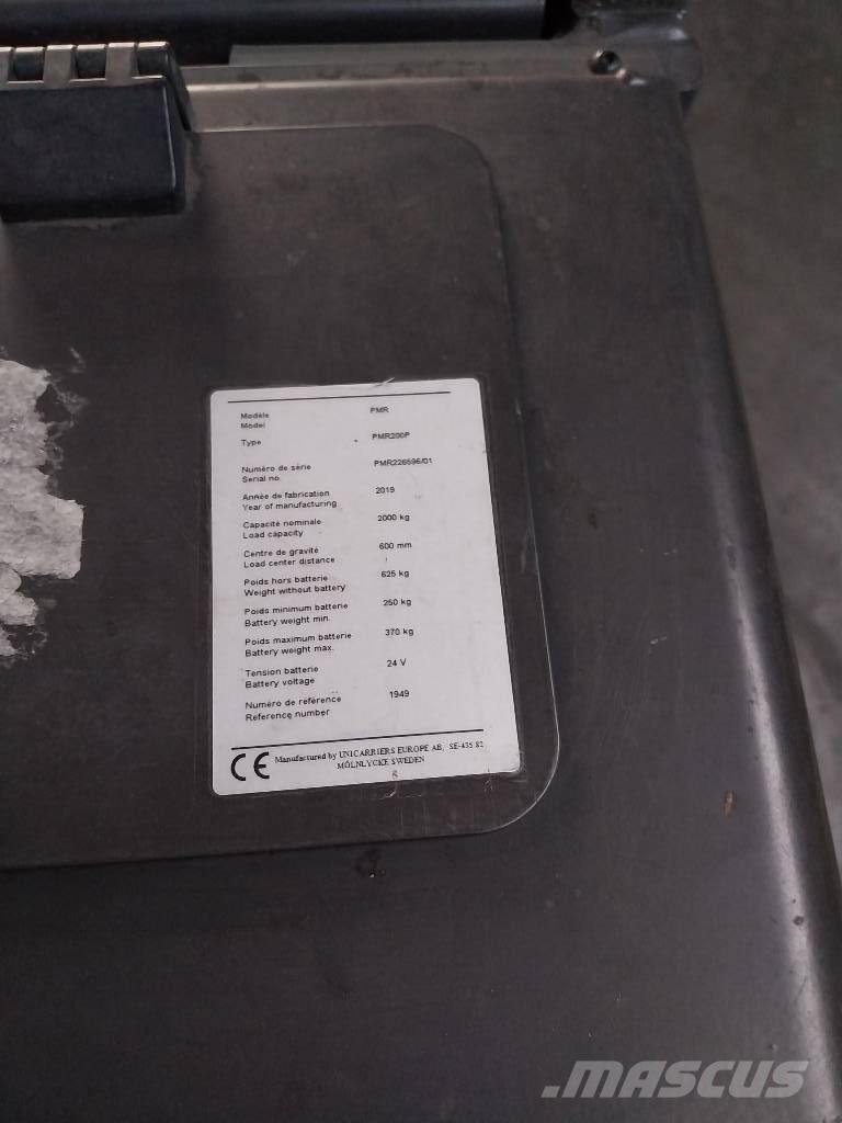 UniCarriers PMR 200 Gabelstapler mit Fahrerstand