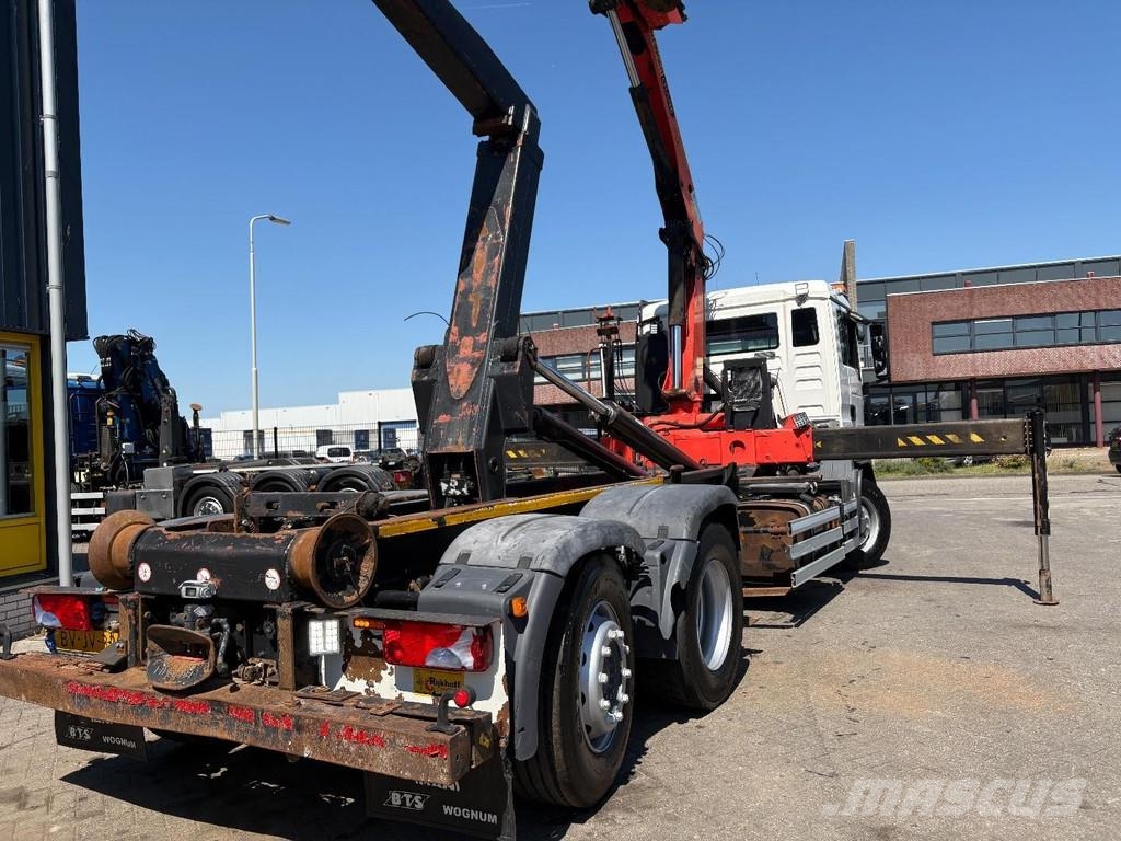 MAN TGS 26.320 + 6x4 FRONT TRACTION + STEERING/LIFT AX Grúas todo terreno