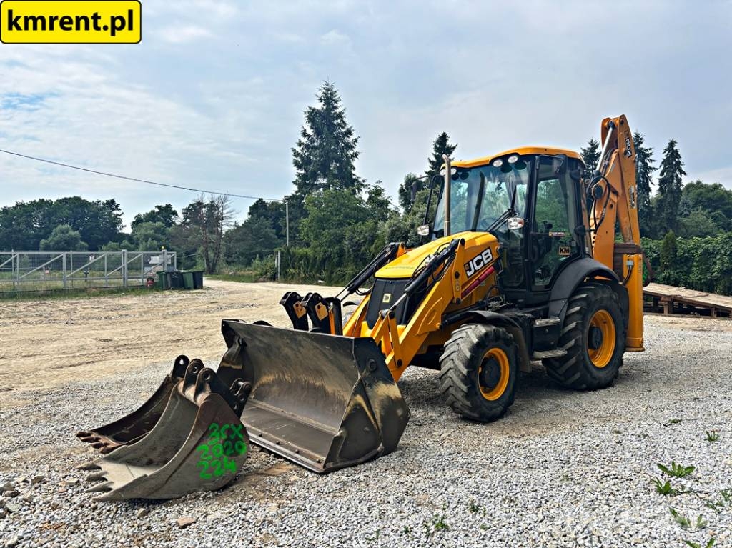 JCB 3CX KOPARKO-ŁADOWARKA 2020R | CAT 428 432 CASE 590 Backhoe loaders