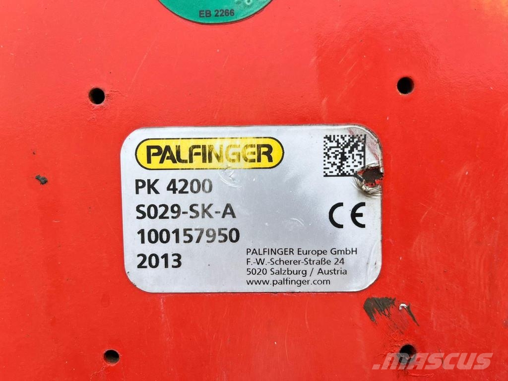 MAN TGL 8.180 4x2 PK 4200 YEAR 2013 / PLATFORM L=3710 Camioane cu macara