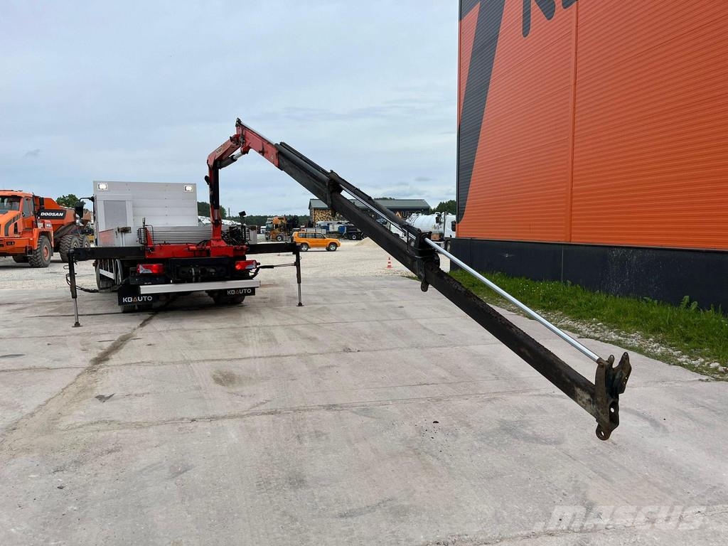 MAN TGL 8.180 4x2 PK 4200 YEAR 2013 / PLATFORM L=3710 Camioane cu macara