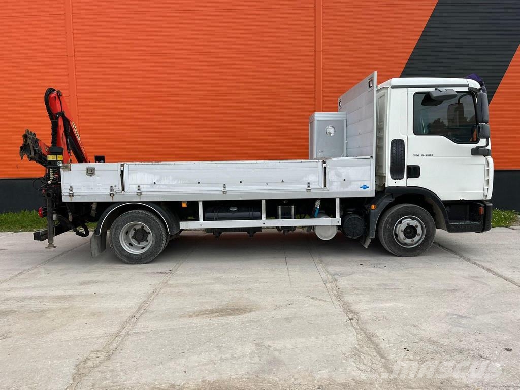 MAN TGL 8.180 4x2 PK 4200 YEAR 2013 / PLATFORM L=3710 Camioane cu macara
