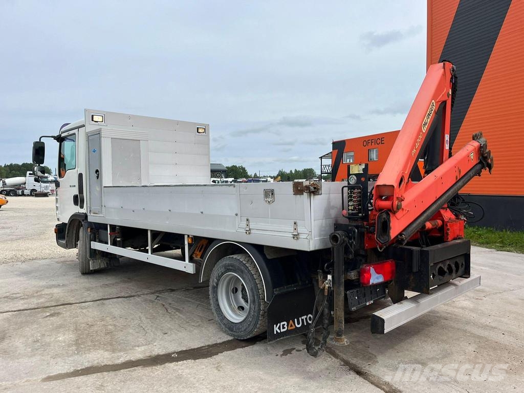 MAN TGL 8.180 4x2 PK 4200 YEAR 2013 / PLATFORM L=3710 Camioane cu macara