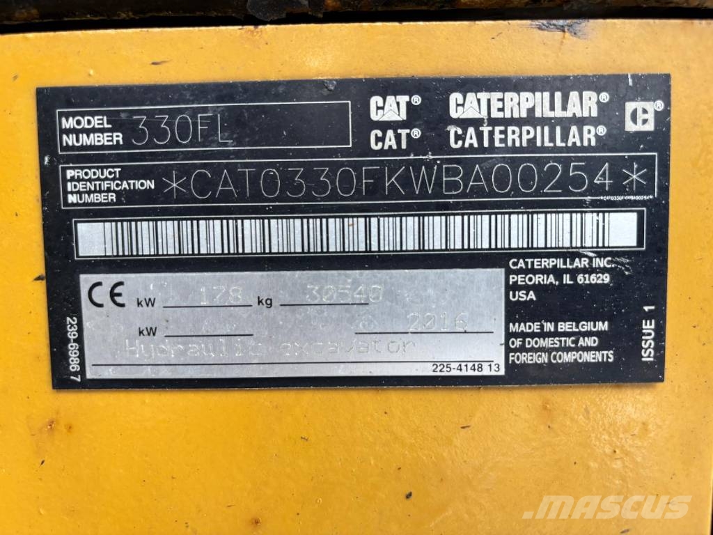 CAT 330 FL (Leica GPS) Crawler excavators
