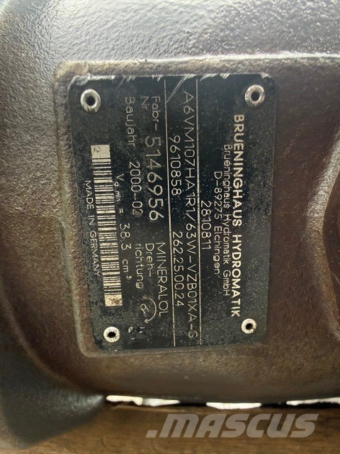 Rexroth HYDRAULIC MOTOR A6VM107 Hydraulika