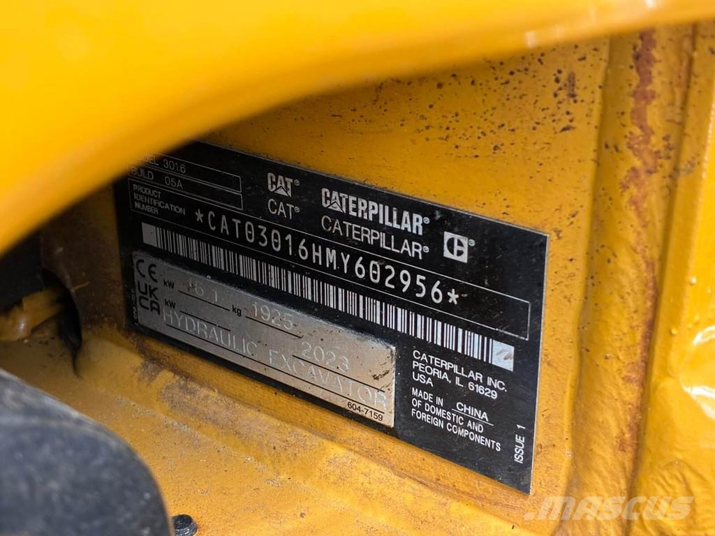 CAT 301.6-05 Mini bageri <7t