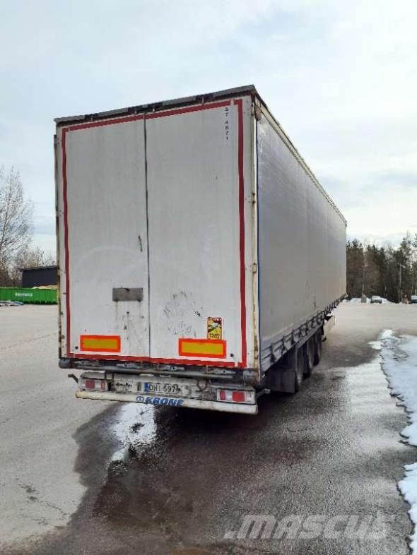 Krone Trailer Curtainsider Lifting + Sliding Roof Mega Semirremolques con caja de lona