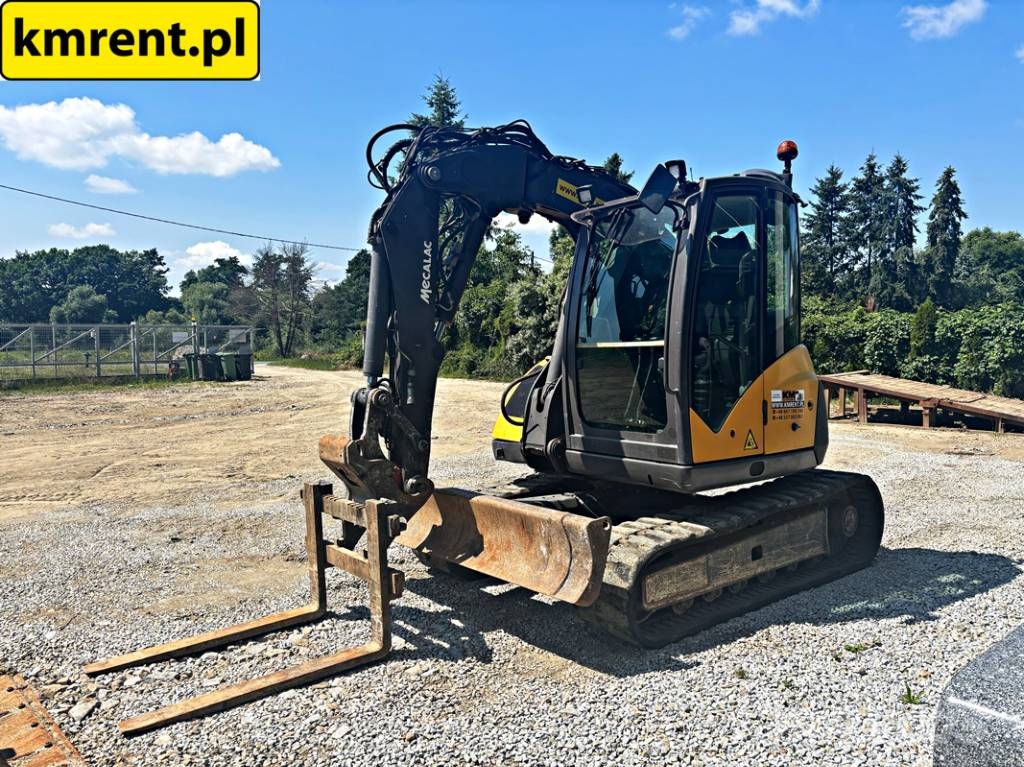 Mecalac 8 MCR MINI-KOPARKA 2019R | MECALAC 6 MCR, JCB 8065 Miniexcavadoras