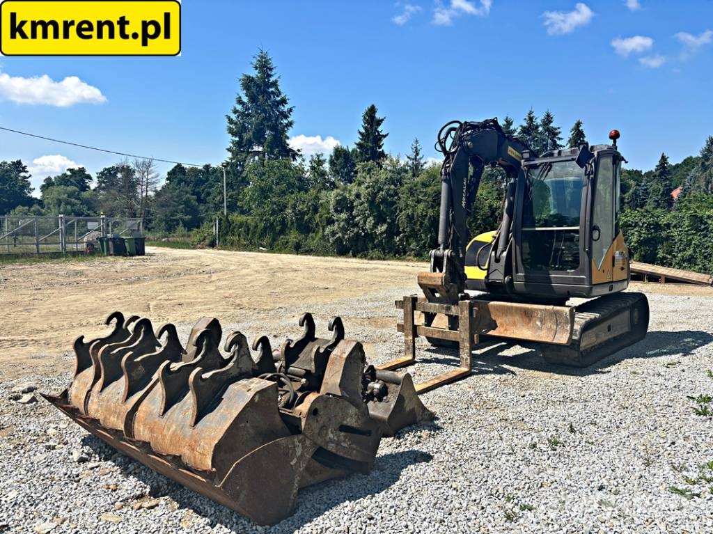 Mecalac 8 MCR MINI-KOPARKA 2019R | MECALAC 6 MCR, JCB 8065 Miniexcavadoras