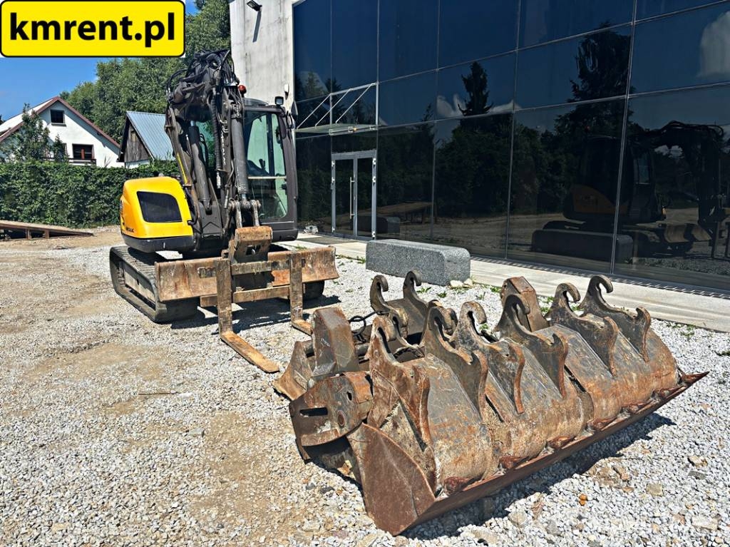 Mecalac 8 MCR MINI-KOPARKA 2019R | MECALAC 6 MCR, JCB 8065 Miniexcavadoras