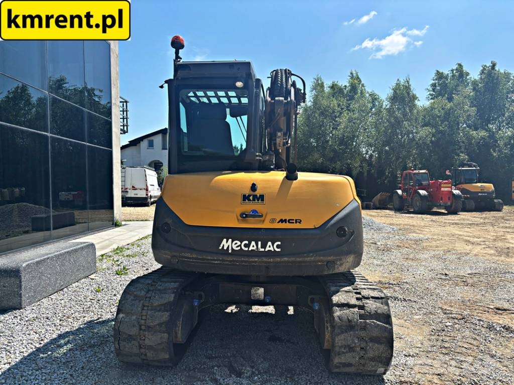 Mecalac 8 MCR MINI-KOPARKA 2019R | MECALAC 6 MCR, JCB 8065 Miniexcavadoras