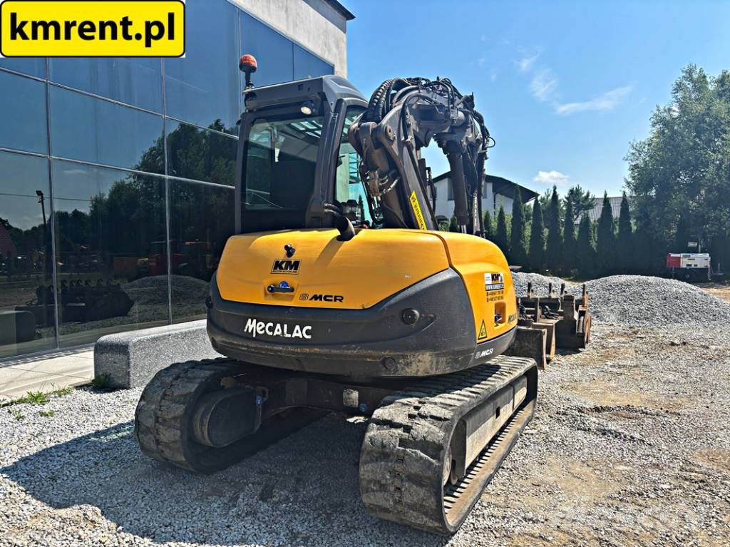Mecalac 8 MCR MINI-KOPARKA 2019R | MECALAC 6 MCR, JCB 8065 Miniexcavadoras